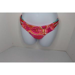 Trina Turk Women's Standard Shirred Side Hipster Bikini Bottom Size 10  TTONA90